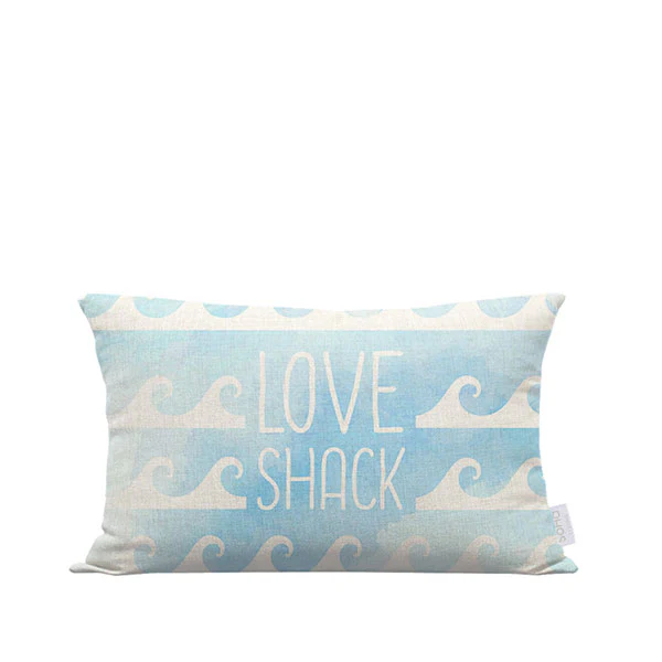 *12x20in Love Shack Pillow Cover