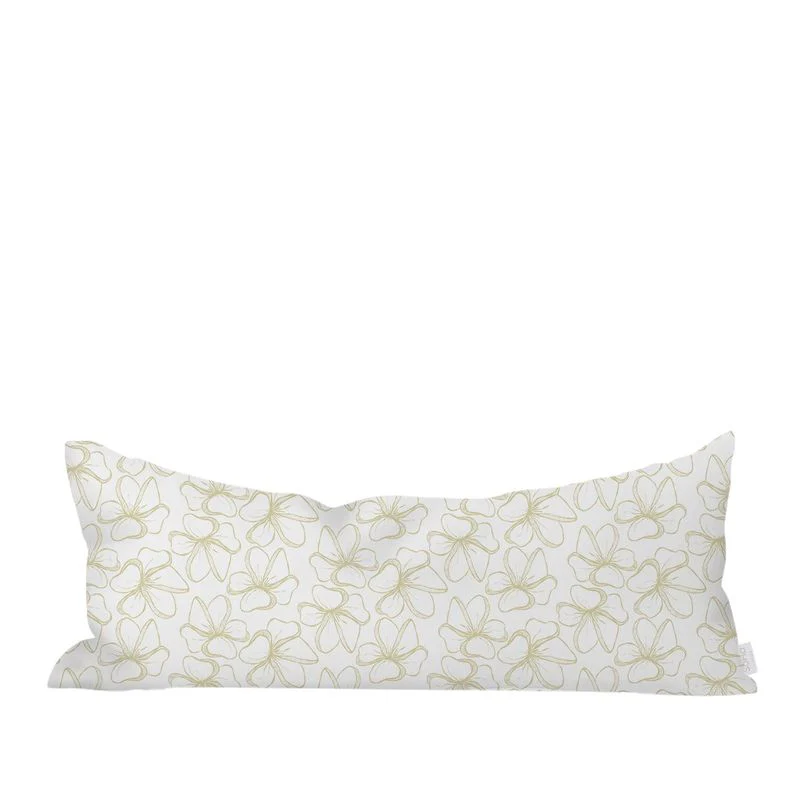 12x36in Hibiscus Bliss Pillow Cover