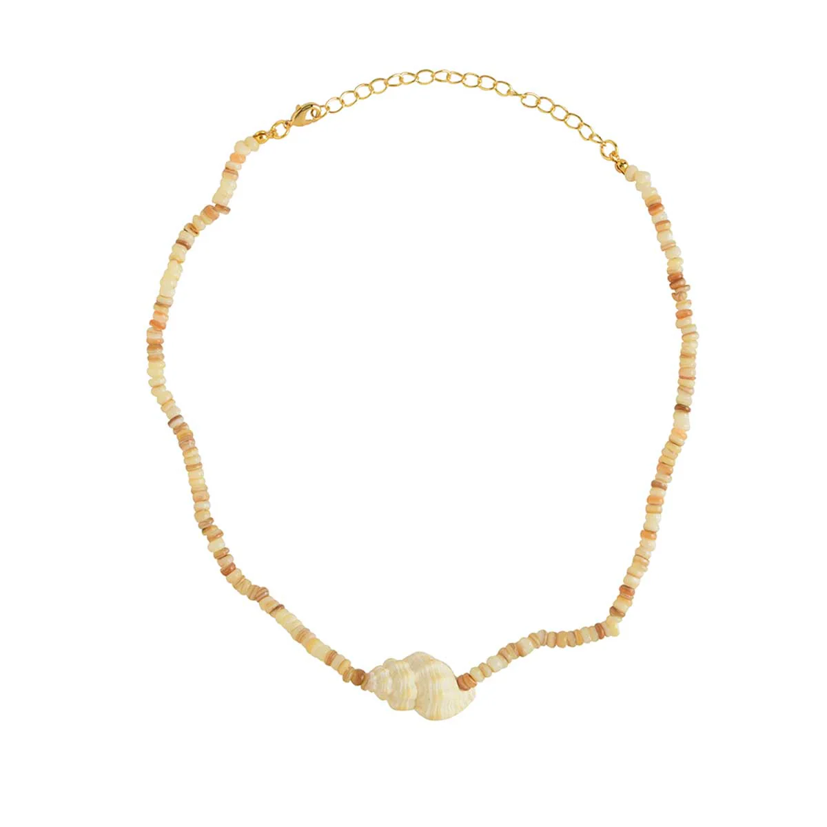 14in Baby Puka Shell with Mini Shell Necklace