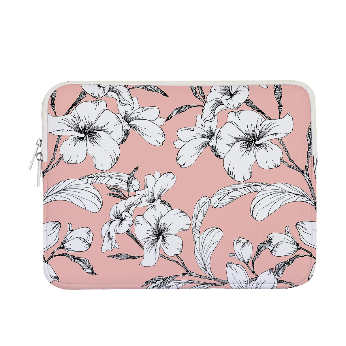 *14in Hibiscus Branches Laptop Case