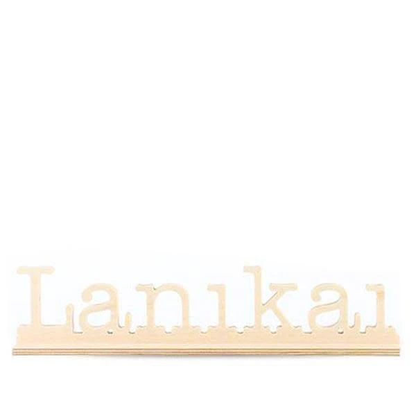 14in Lanikai Natural Birch Plaque