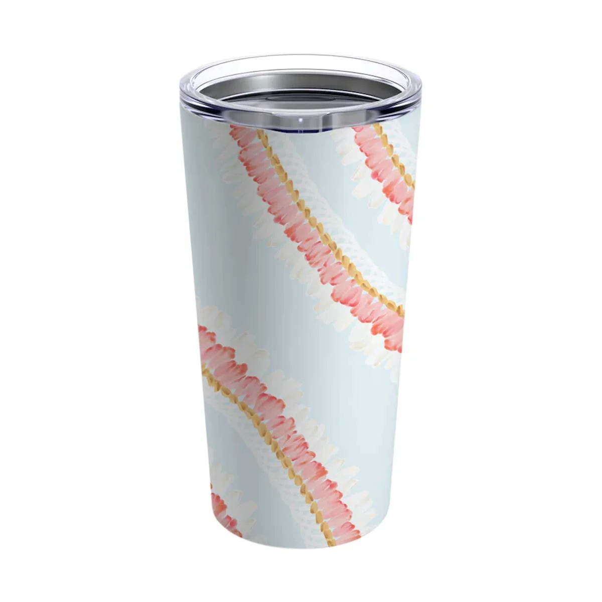 20oz Micro Ginger Lei Stainless Steel Tumbler
