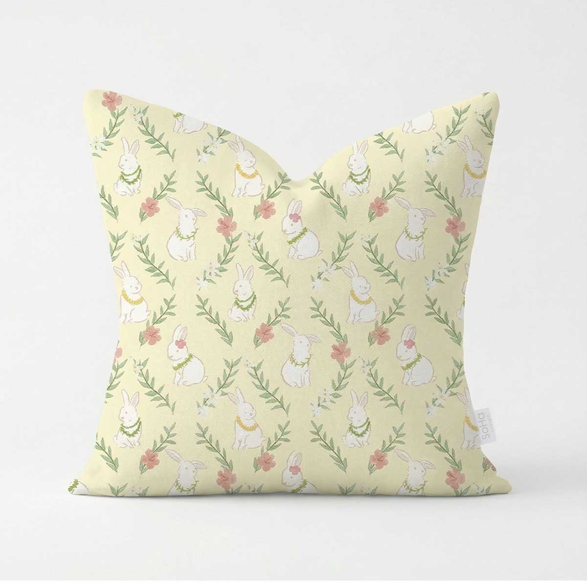 20x20in Hoppy Aloha Pillow Cover