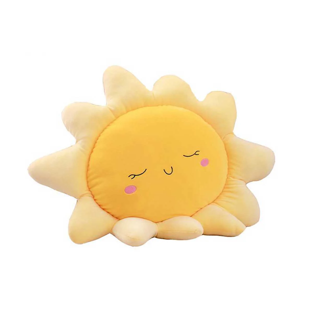 *23.6in Sunflower Plush Pillow