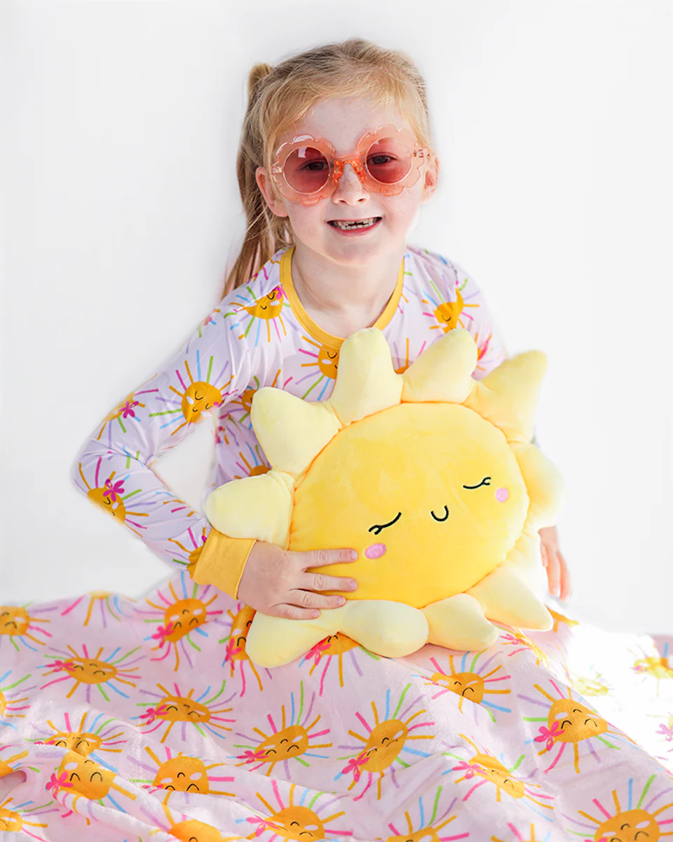 *23.6in Sunflower Plush Pillow - Image 2