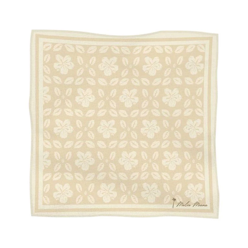 36x36in Petal Float Cream Scarf