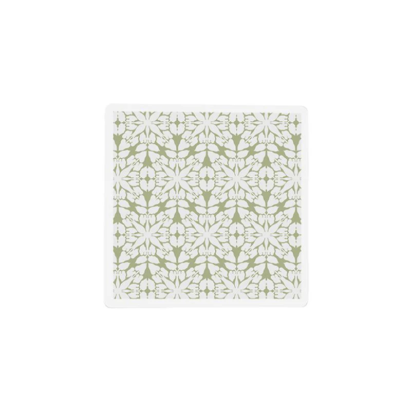 4x4in Island Fern Ceramic Coaster