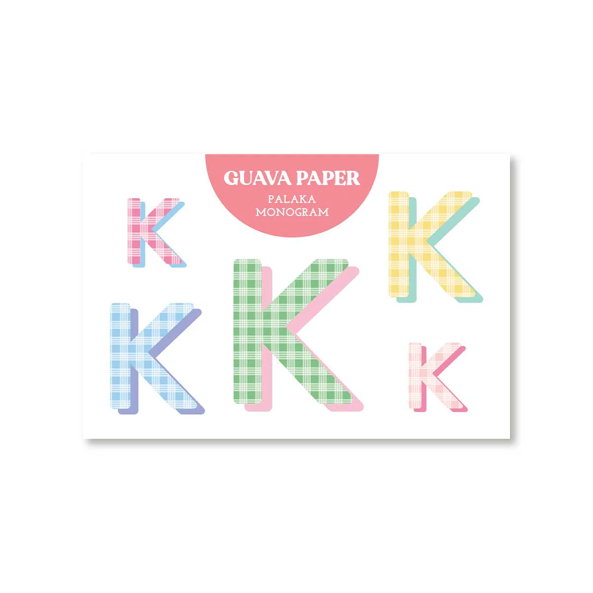 4x6in Palaka Monogram Sticker Sheet - Image 11