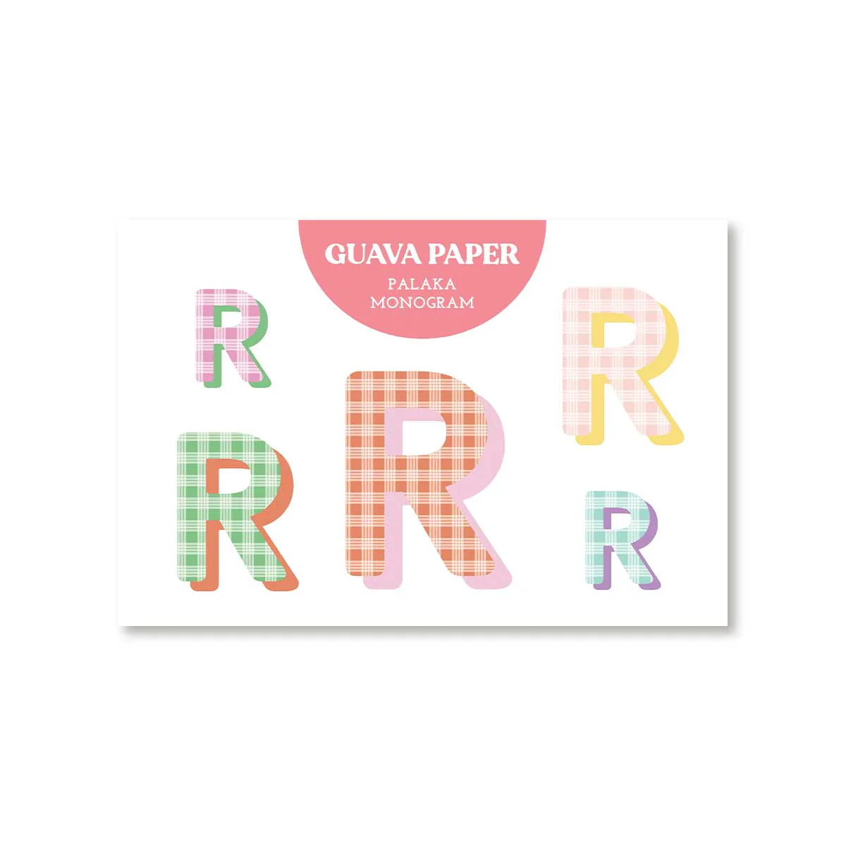 4x6in Palaka Monogram Sticker Sheet - Image 18