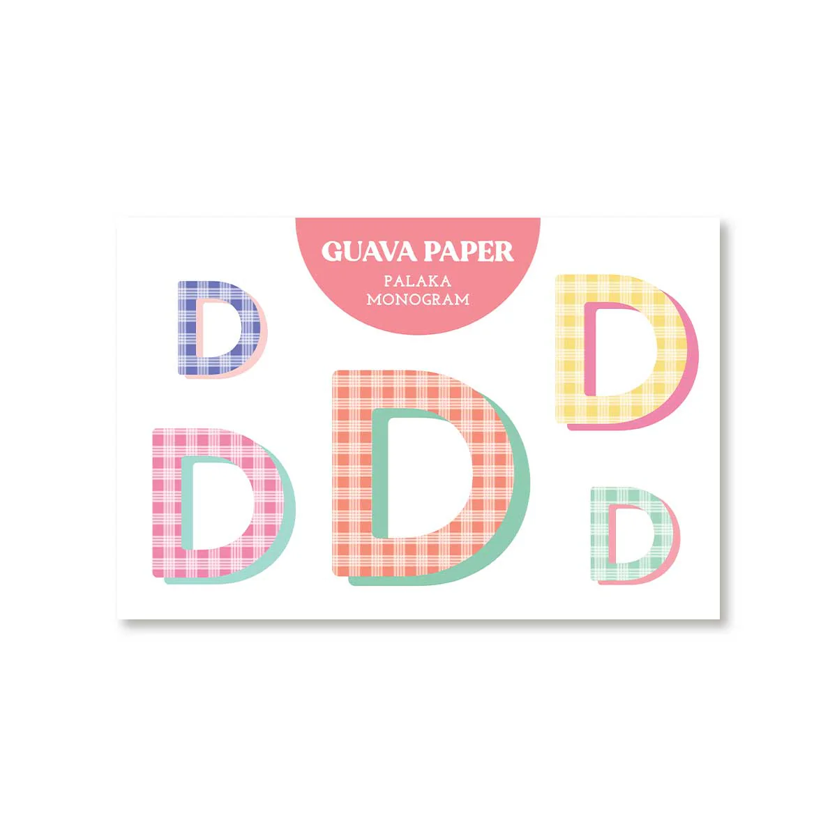 4x6in Palaka Monogram Sticker Sheet - Image 4
