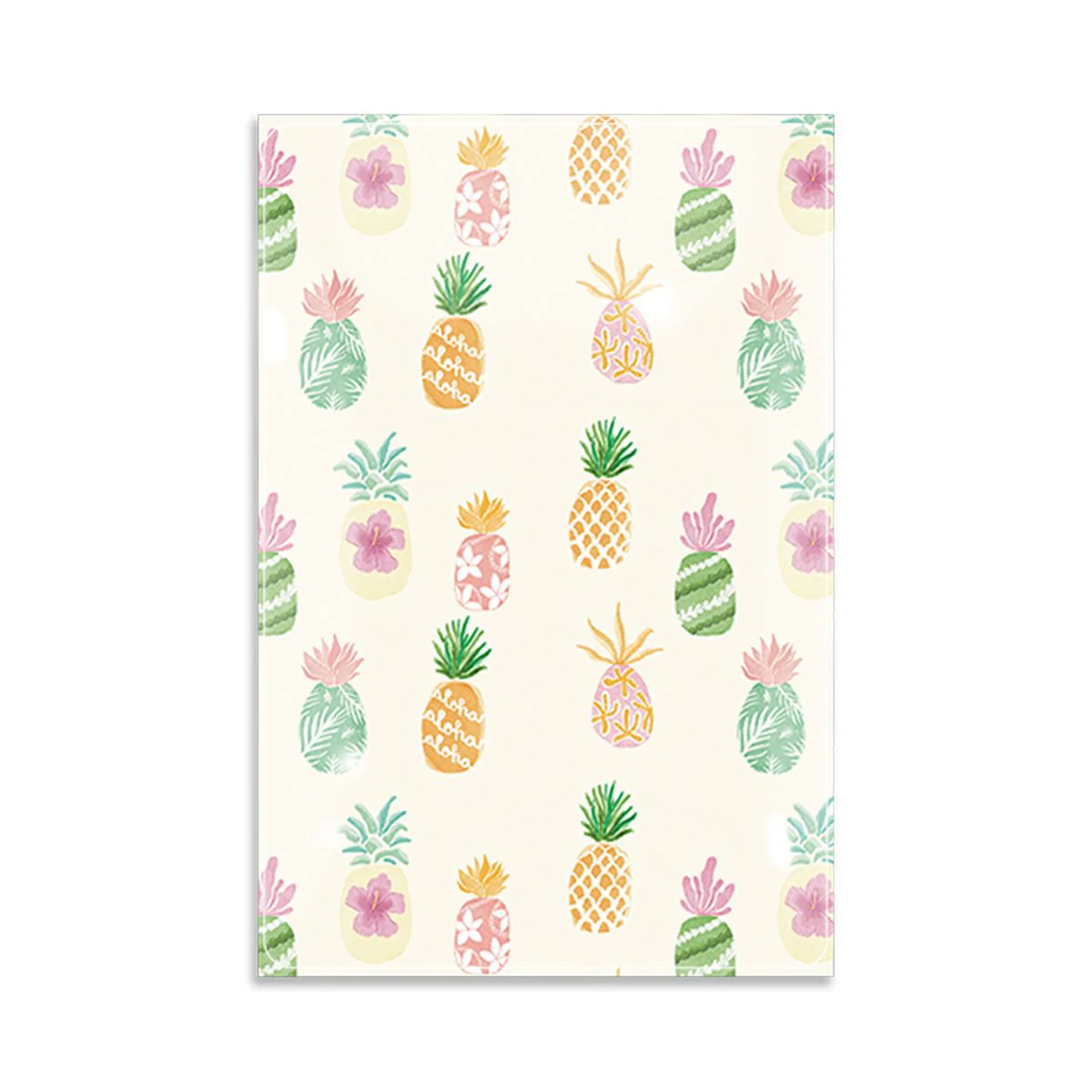 4x6in Pineapple Patch Nat Trinket Tray