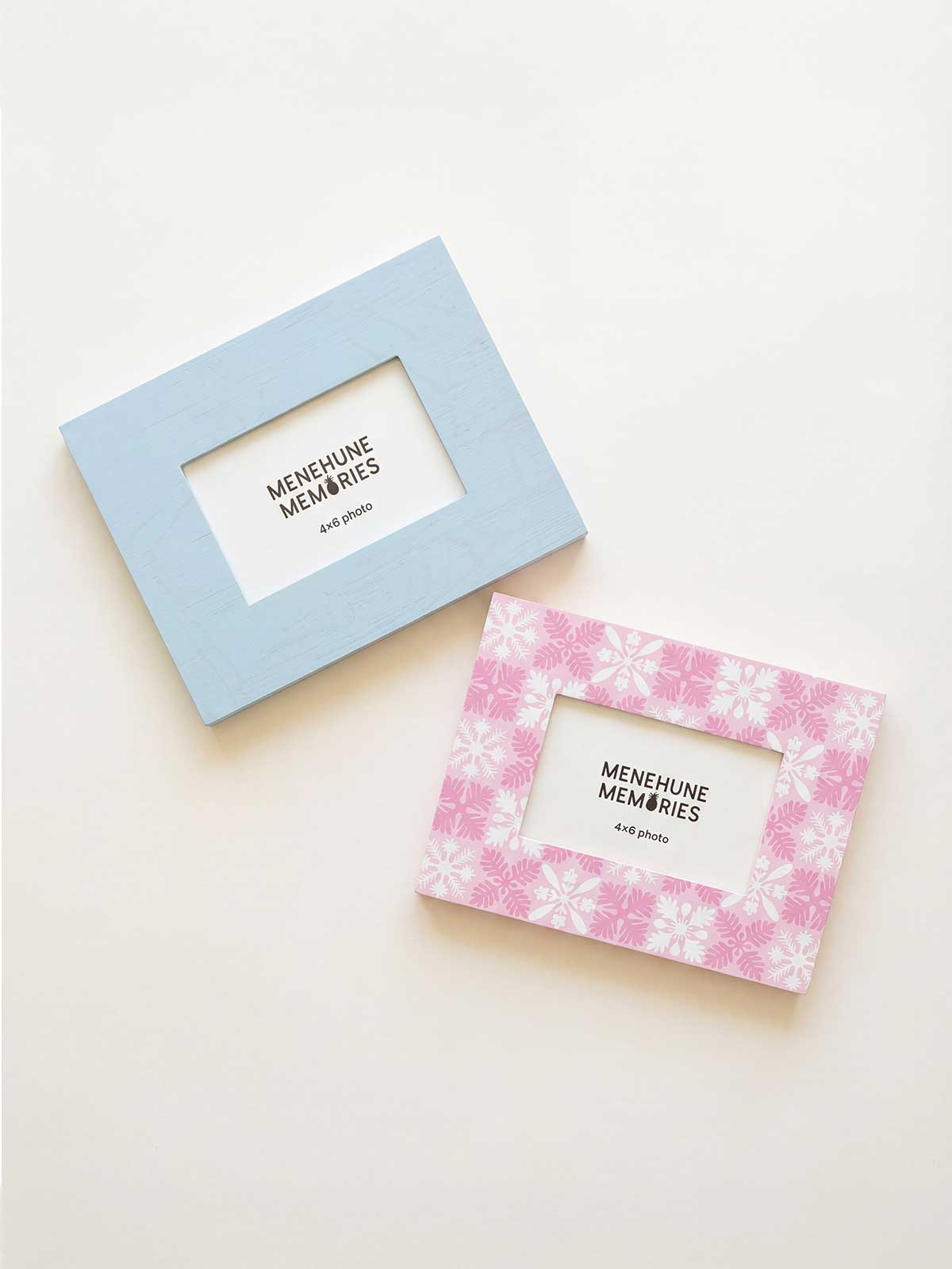4x6in Pink Island Quilt Frame - Image 2