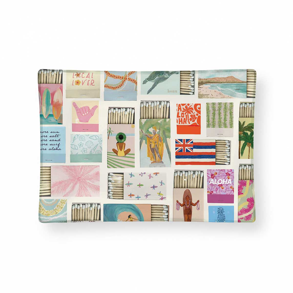 4x6in Tiki Strike Rectangle Trinket Tray