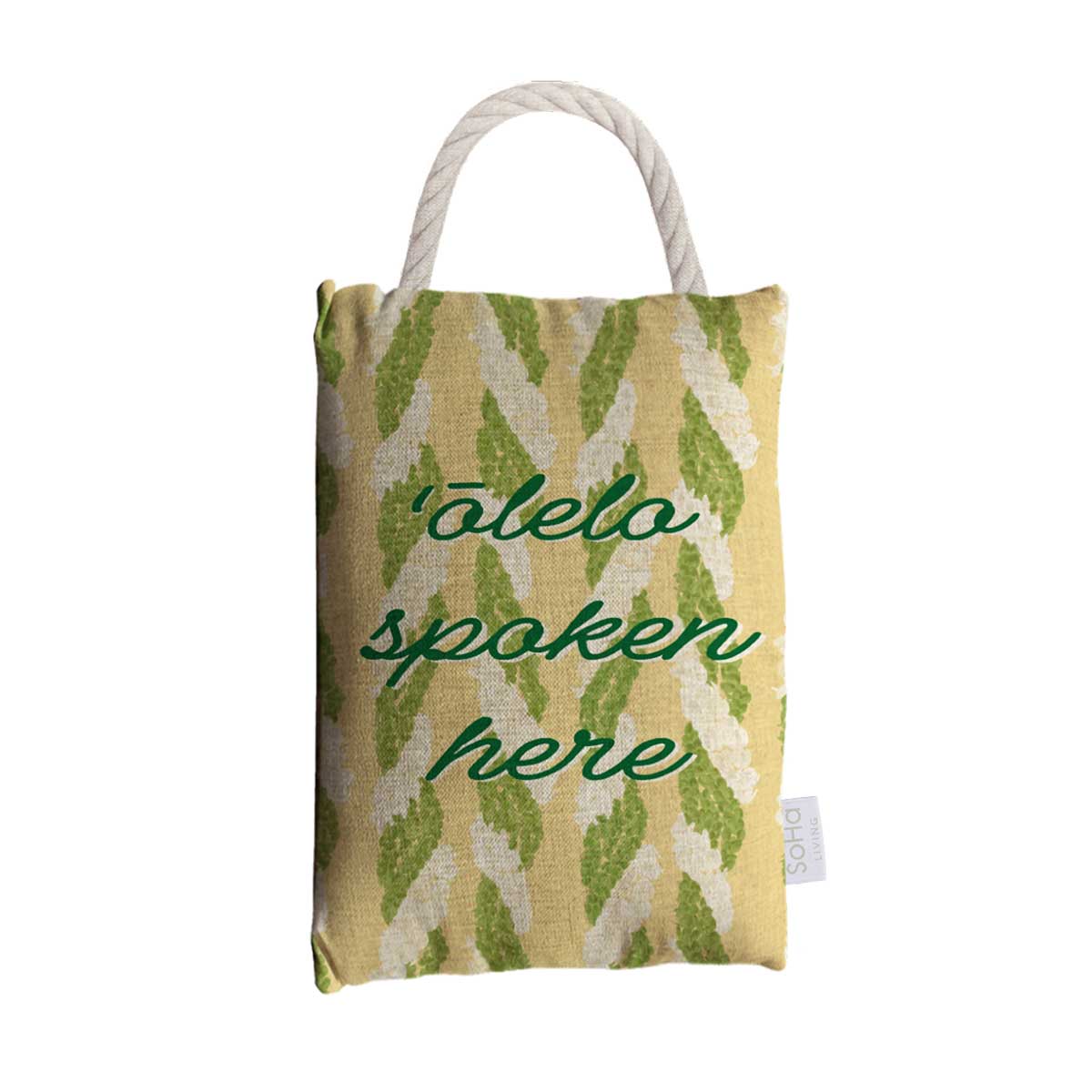 5x7in Olelo Spoken Here Door Hanger