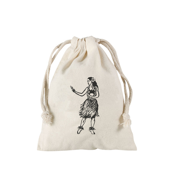 5"x8" Hula Girl Pouch