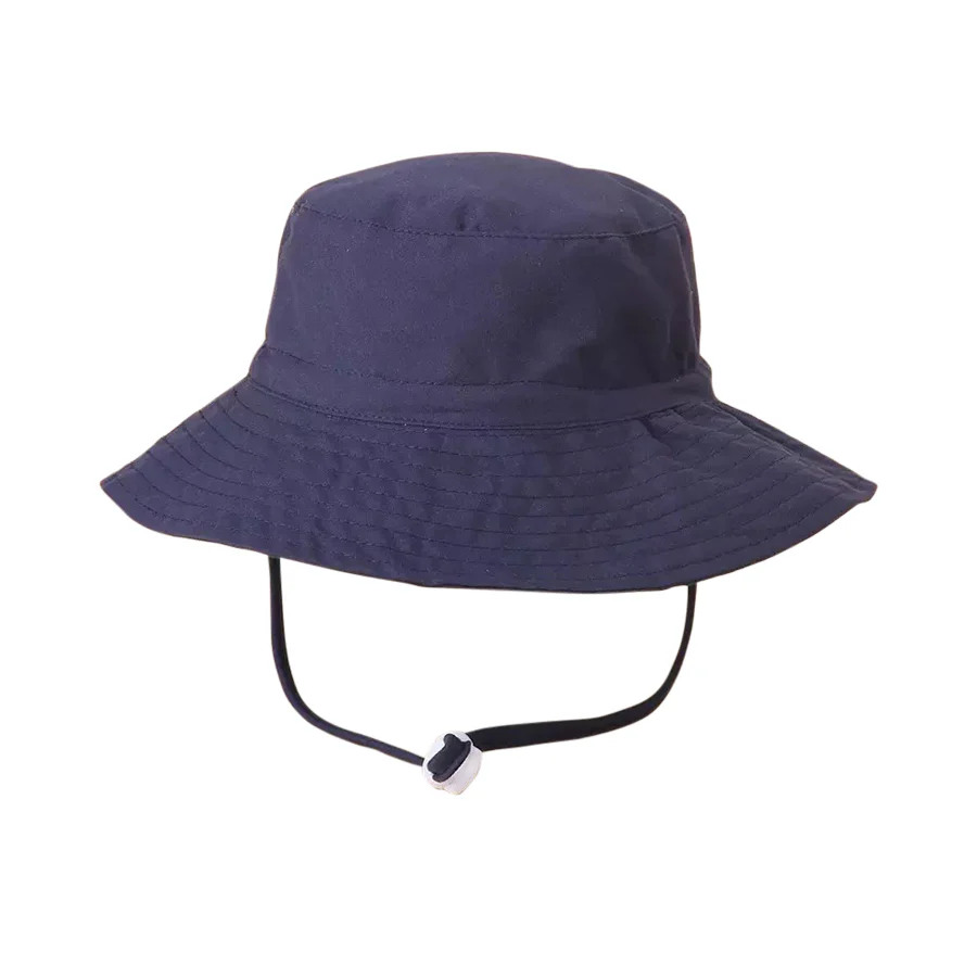 *Adjustable Kids Bucket Hat, Navy Blue