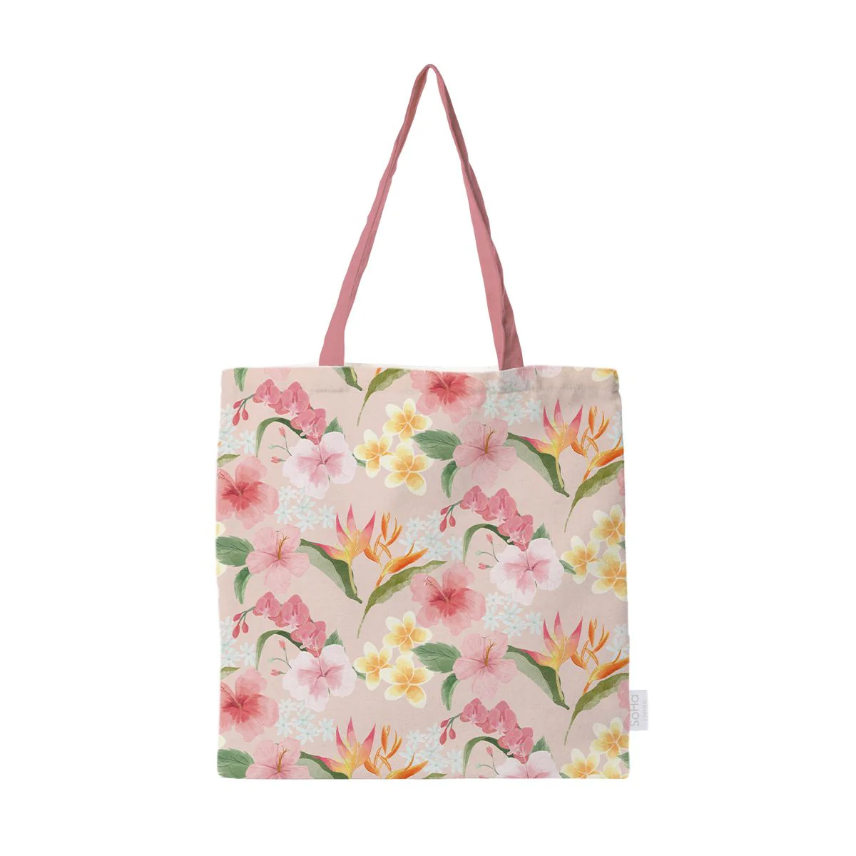 Aloha Flower Tote Bag