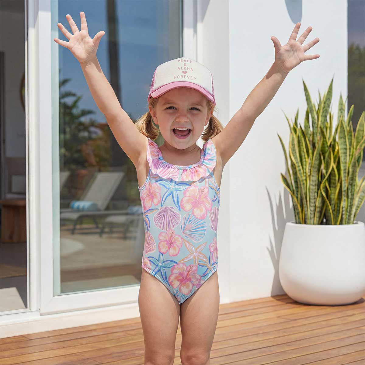 Aloha Forever Keiki Trucker Hat - Image 2