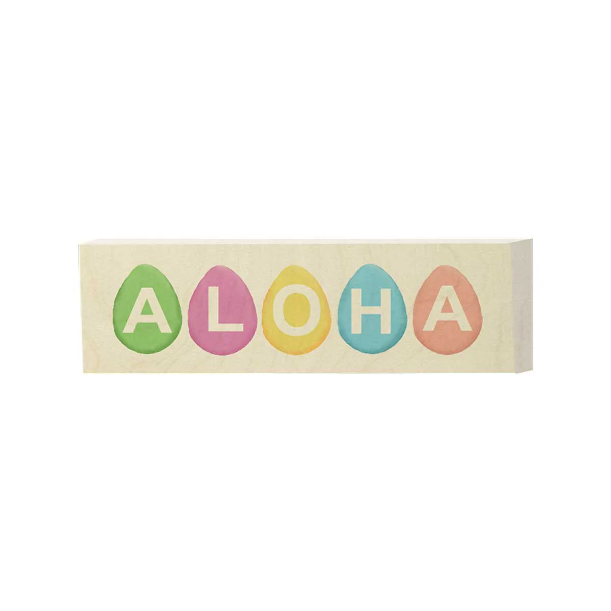Aloha Hatch Birch Plaque