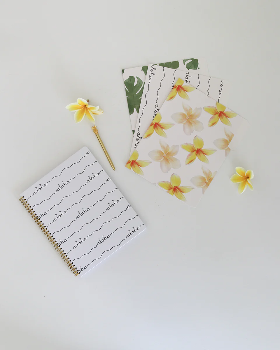 Aloha Saddle Stitch Notebooks, Set of 3 - Image 18