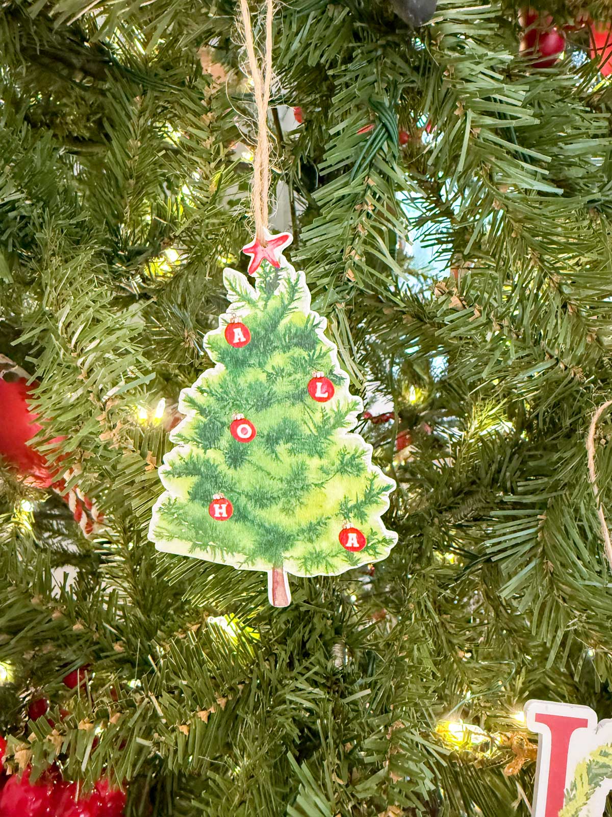 Aloha Star Christmas Ornament - Image 4