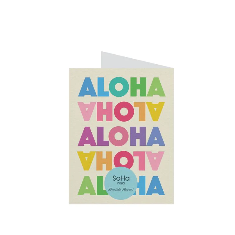 Aloha Wonder Greeting Card - Image 2
