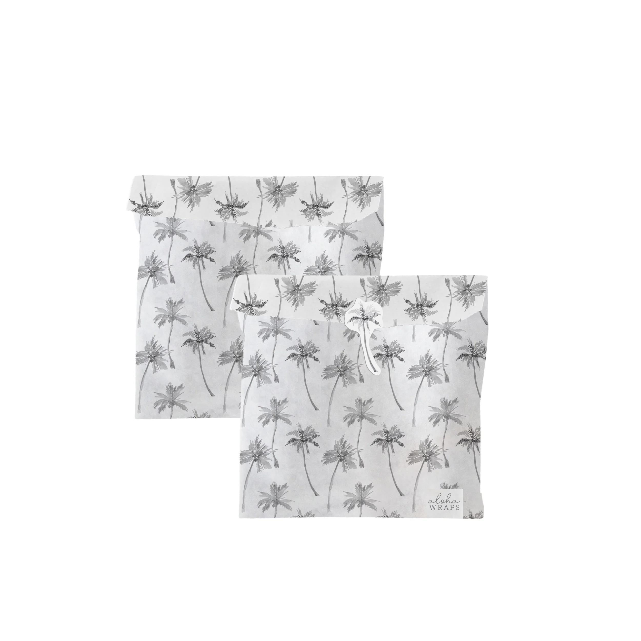 Aloha Wraps Palm Trees Sandwich Bags - Image 3
