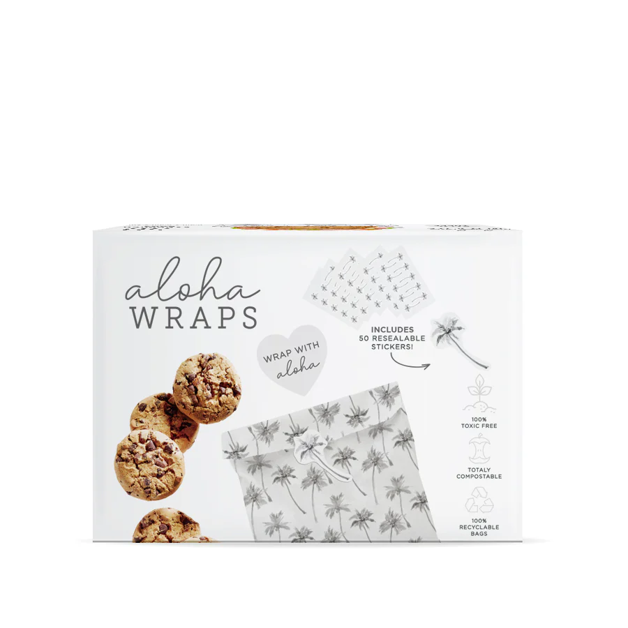Aloha Wraps Palm Trees Sandwich Bags - Image 4