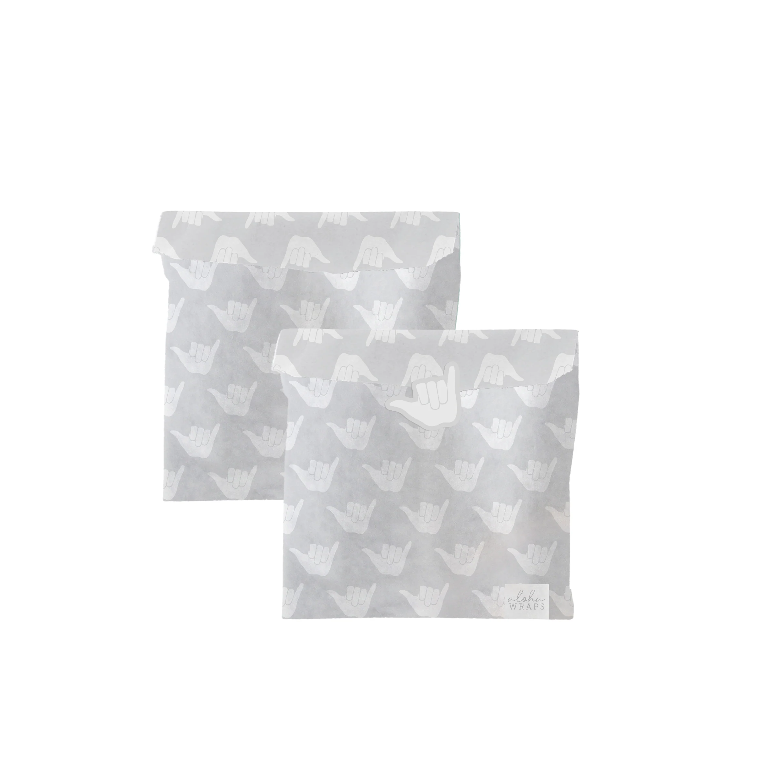Aloha Wraps Shakas Sandwich Bags - Image 3