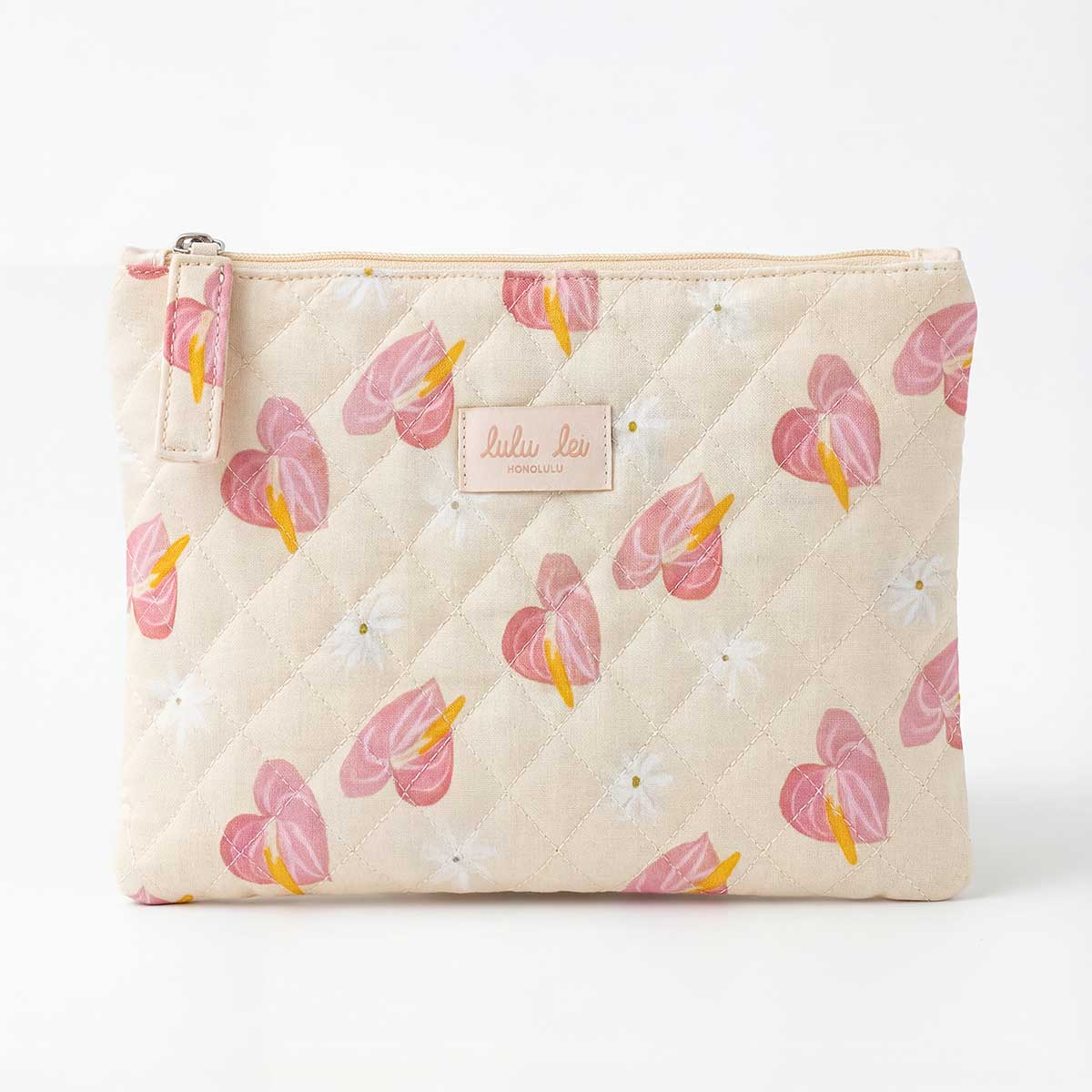 Anthuriums Bloom Flat Pouch - Image 3