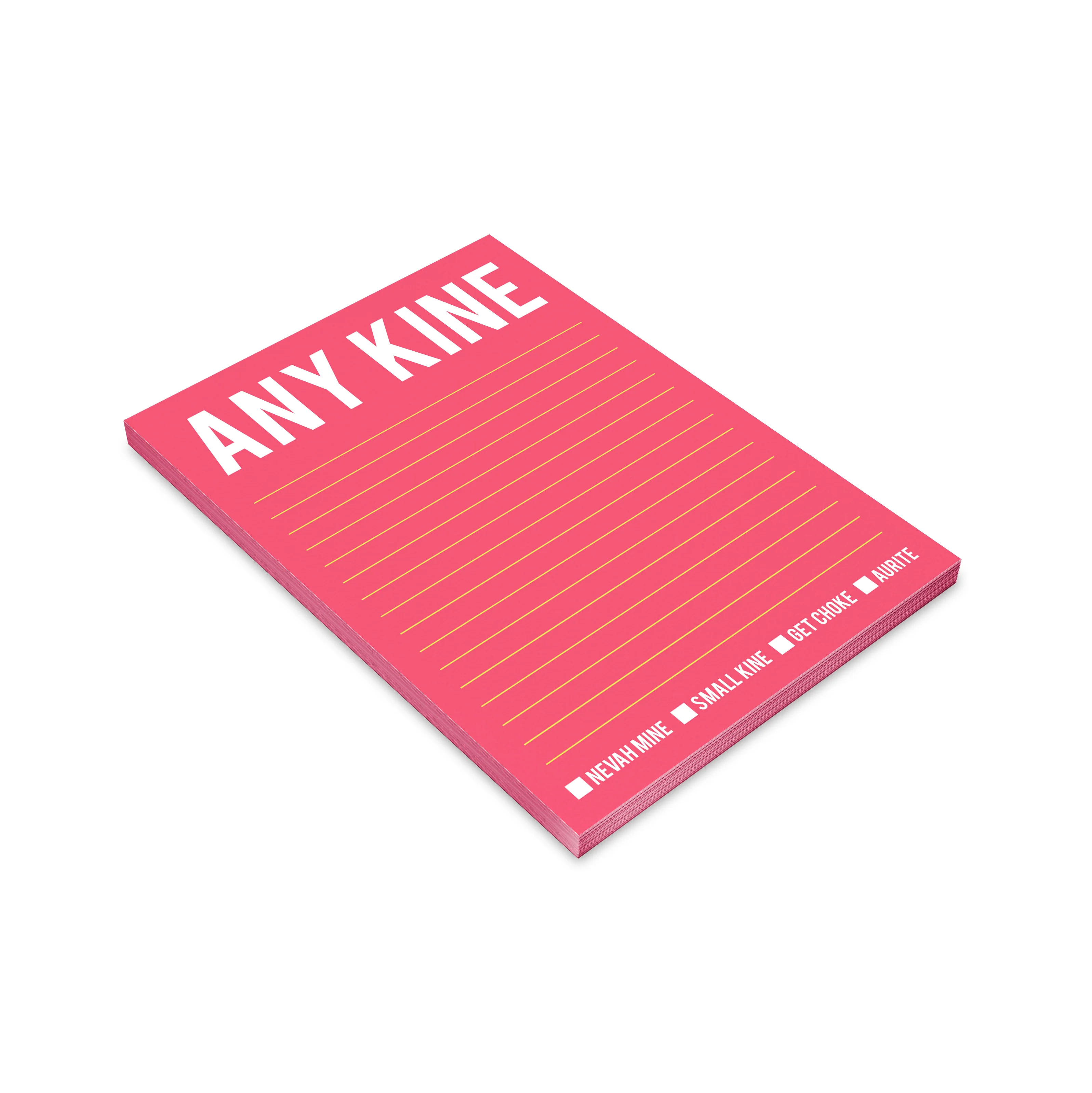 Any Kine Notepad 5x7 - Image 2