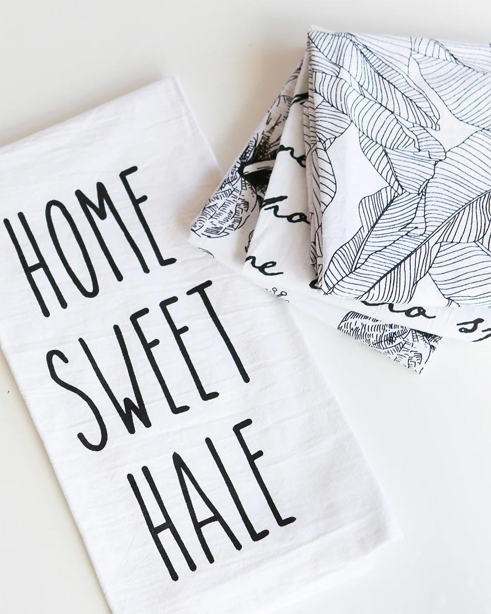 Banana Leaf Flour Sack Kitchen Towel - Image 2