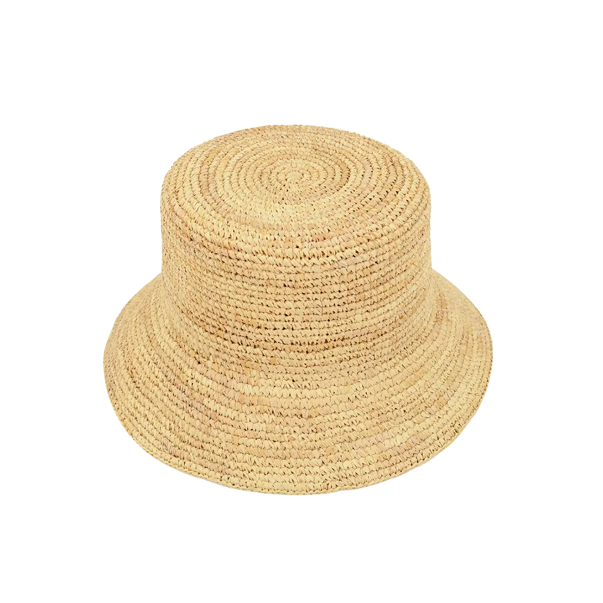 Beach Bucket Straw Hat