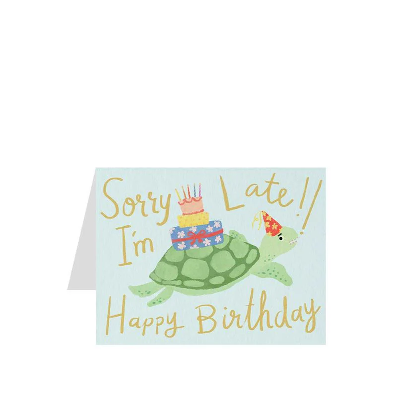 Birthday Crawl Greeting Card