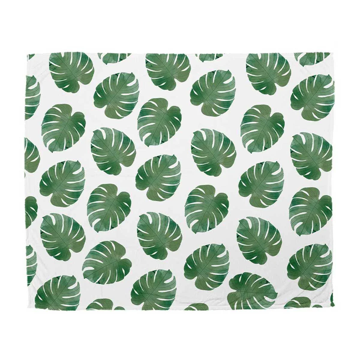 Monstera Deliciosa Green Blanket