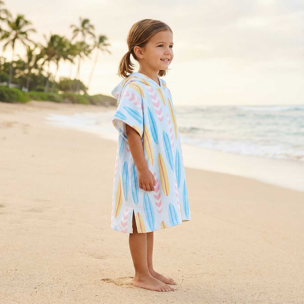 Catch Waves Keiki Poncho - Image 10