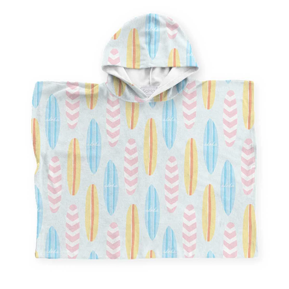 Catch Waves Keiki Poncho - Image 9