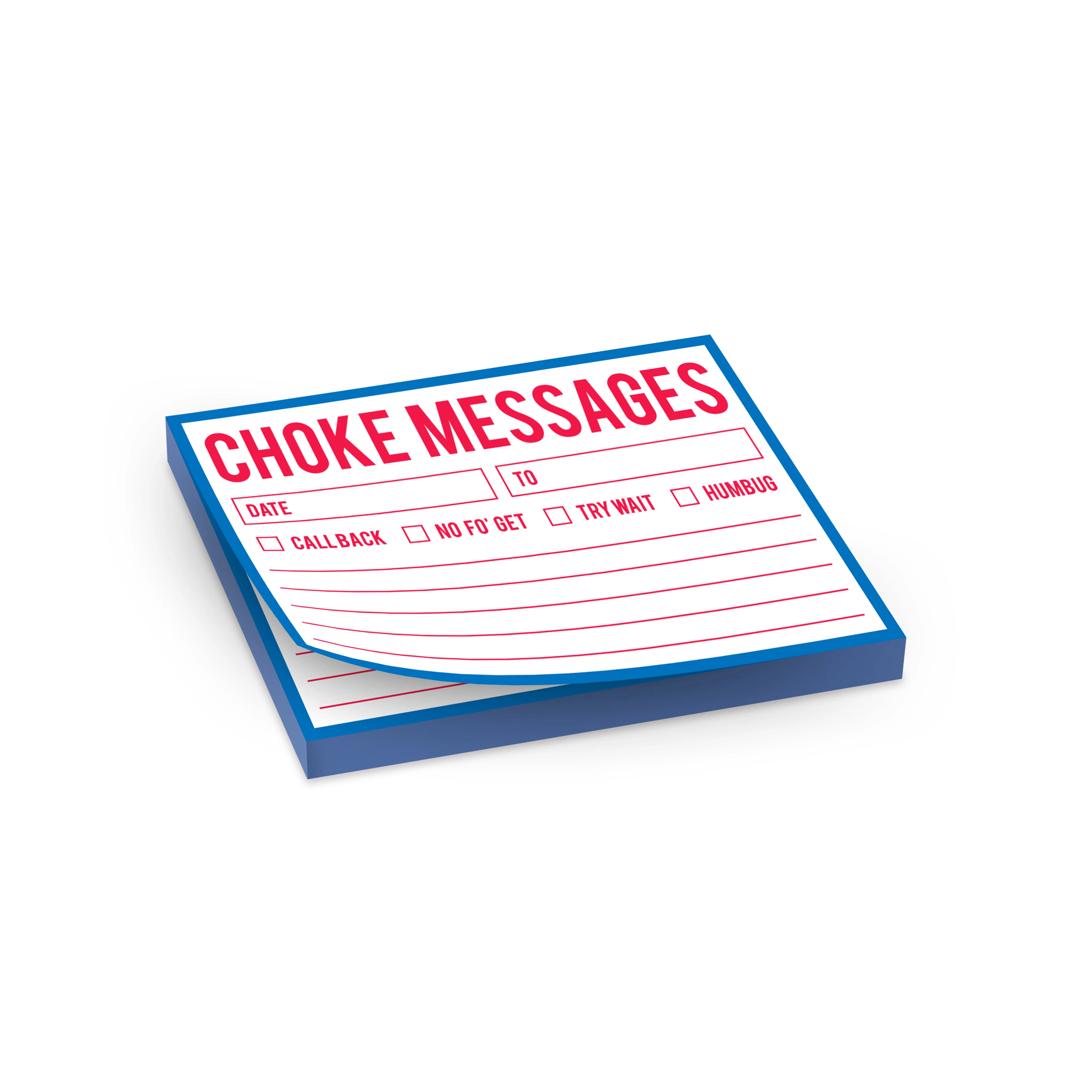 Choke Messages Stickypad 4.5x3 - Image 2