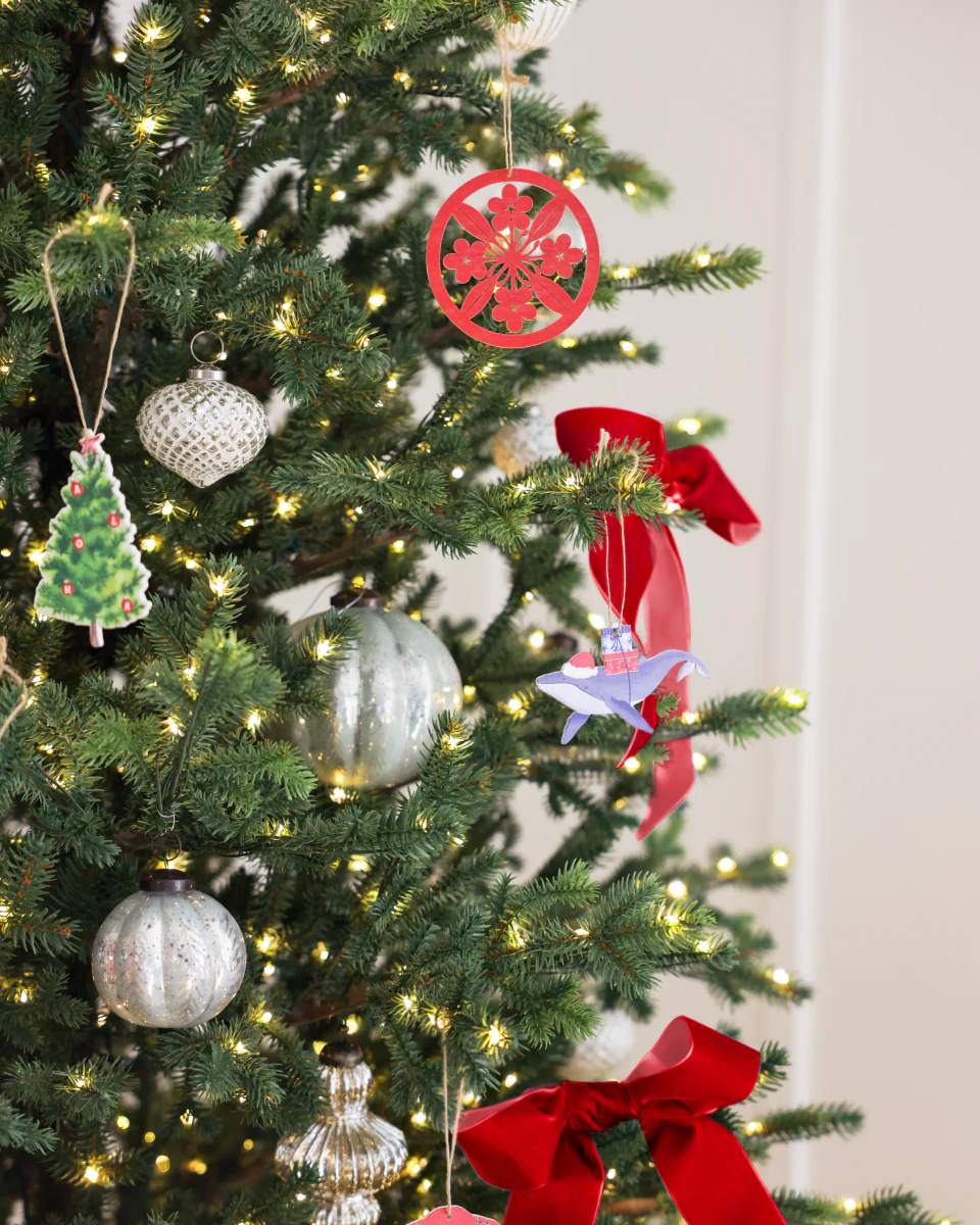 Christmas Whale Ornament - Image 2