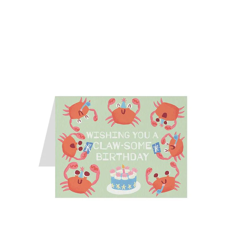 Clawsome Celebration Greeting Card