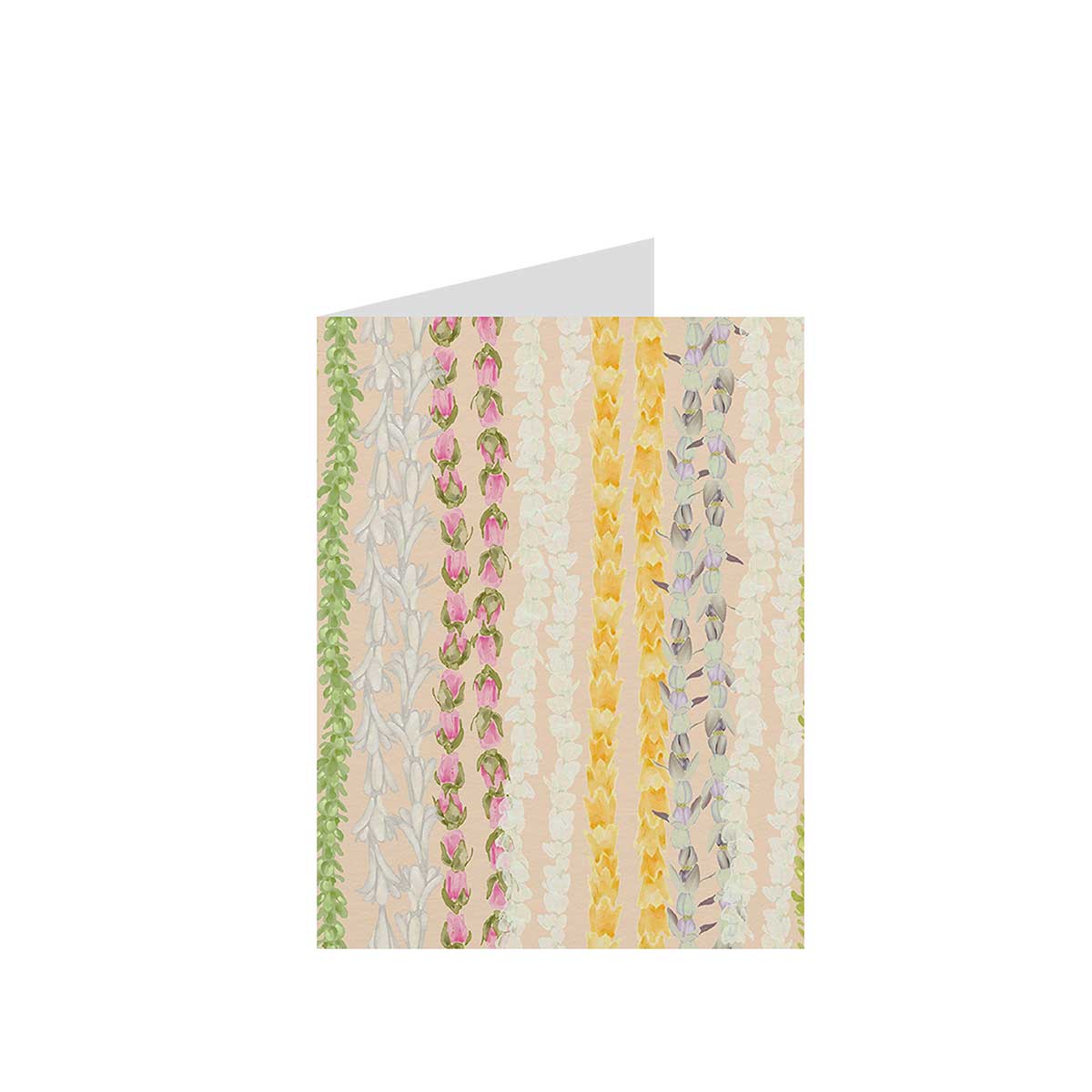 Coral Lei Greeting Card