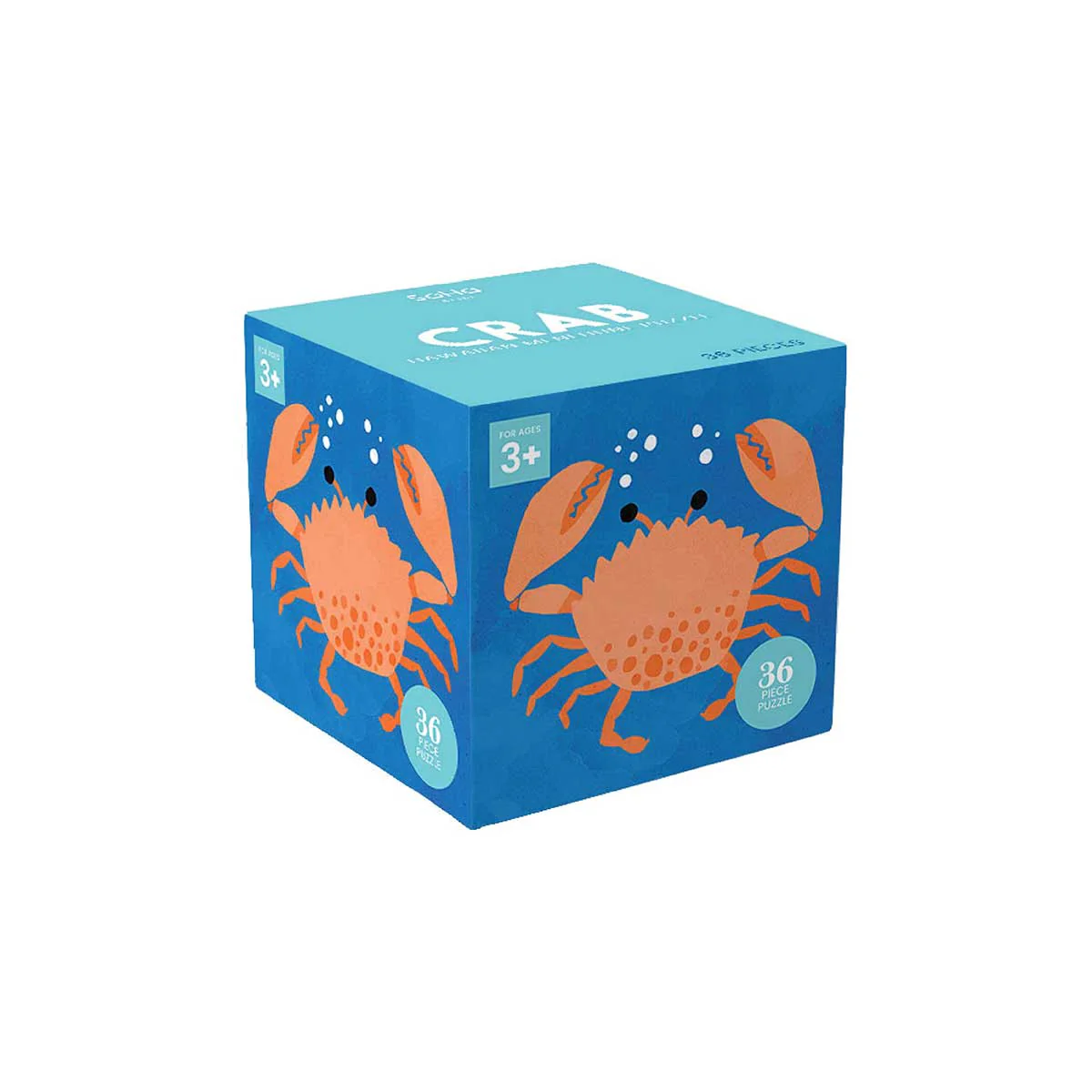 Crab Square Puzzle, 36pcs