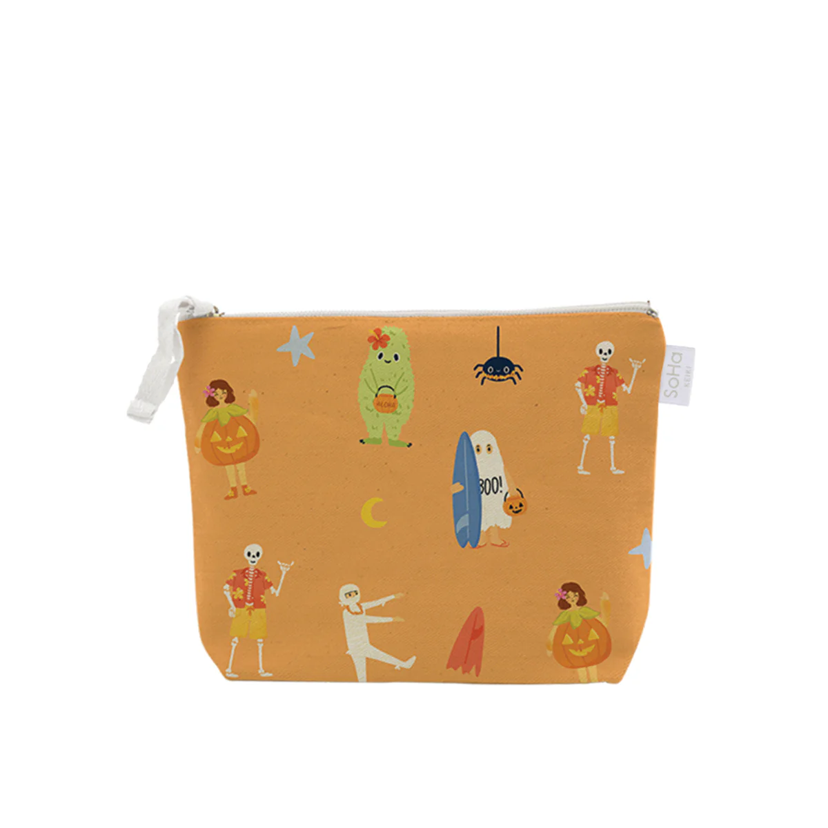 Creepy Crew Creamsicle Cosmetic Bag, Small