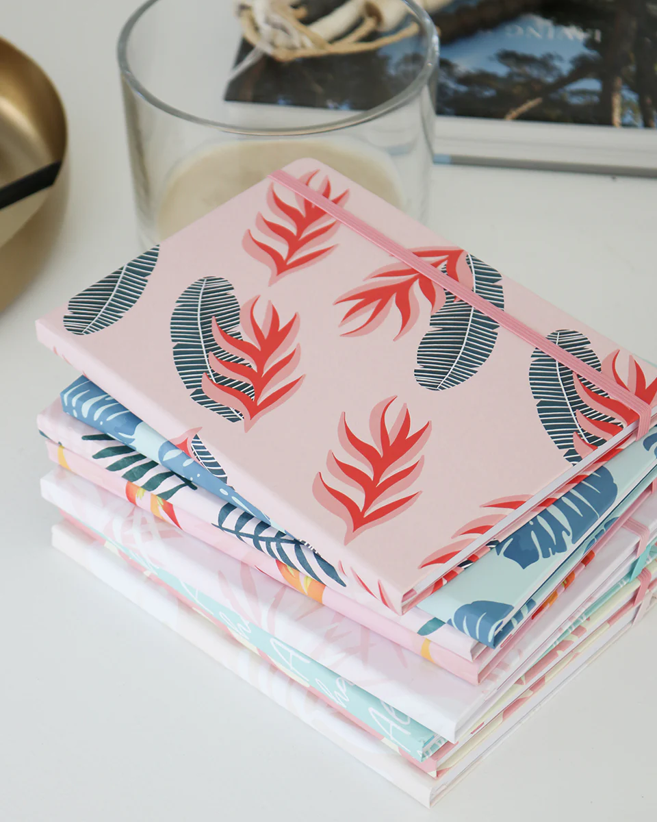 Fan Palm Pink Elastic Journal - Image 6