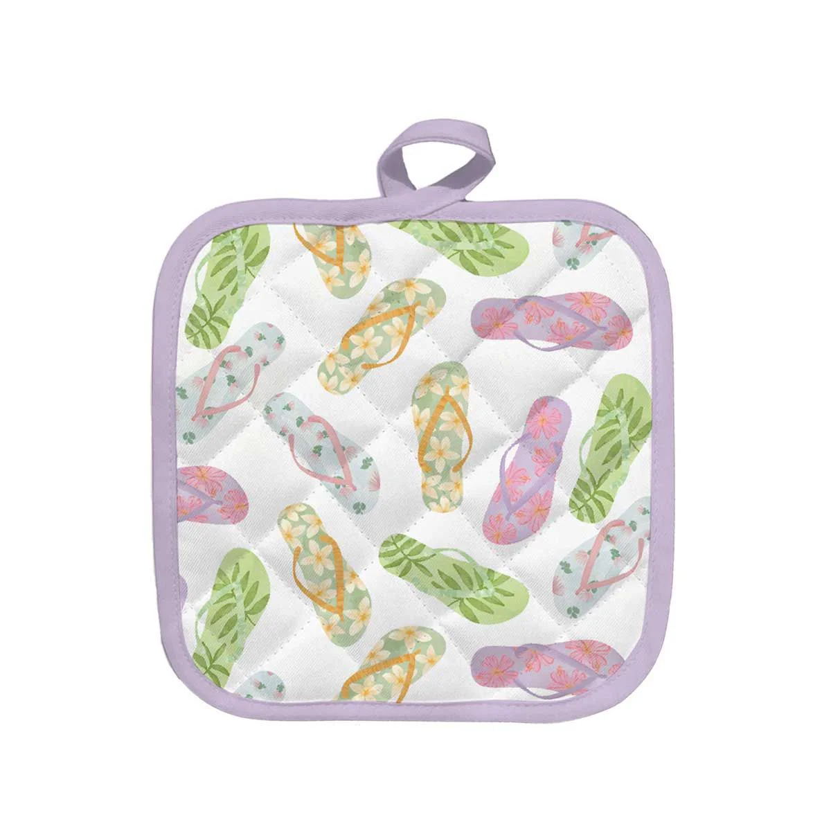 Floral Slippers Pot Holder - Image 2