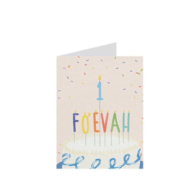 Foevah One Greeting Card