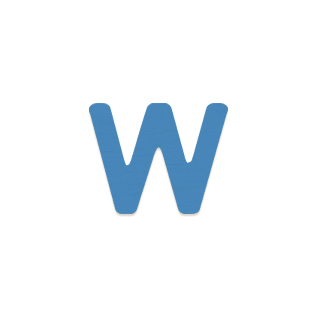 Frame Letter, Dark Blue - Image 26