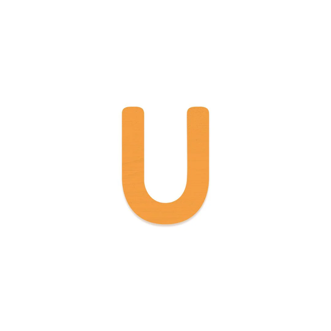 Frame Letter, Orange - Image 24