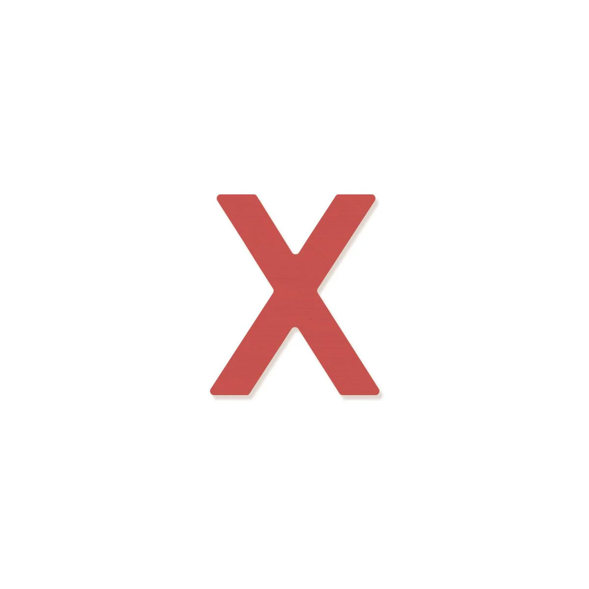 Frame Letter, Red - Image 26