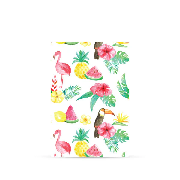 *Fruits, Hibiscus and Birds Postcards